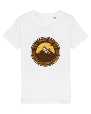 I'd Rather Be In The Mountains White