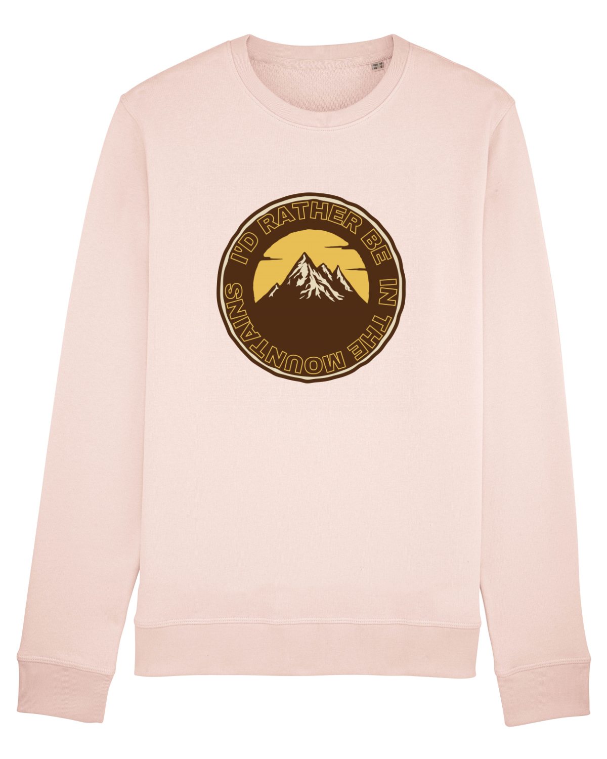Bluză mânecă lungă Unisex Rise Candy Pink