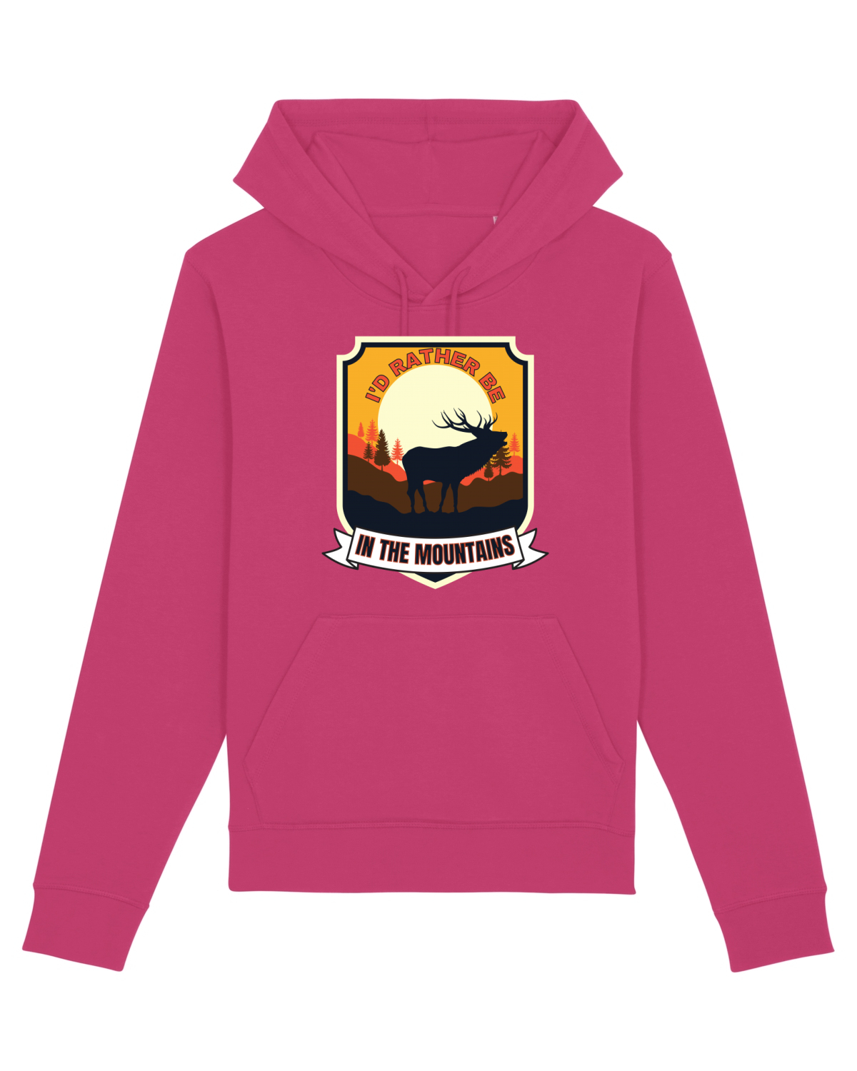 Hanorac Unisex Drummer Raspberry