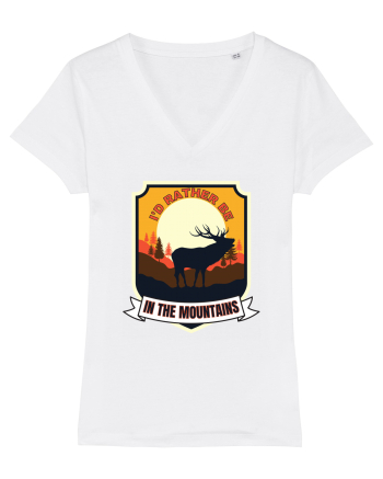I'd Rather Be In The Mountains White