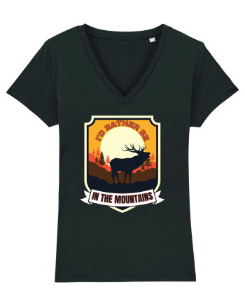 I'd Rather Be In The Mountains Black