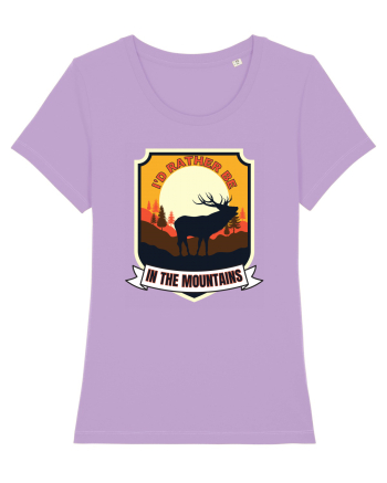 I'd Rather Be In The Mountains Lavender Dawn