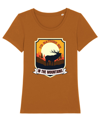 I'd Rather Be In The Mountains Roasted Orange