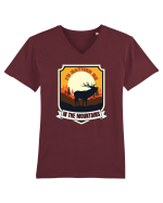 I'd Rather Be In The Mountains Tricou mânecă scurtă guler V Bărbat Presenter