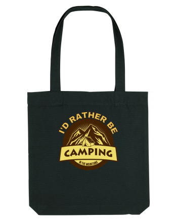 I'd Rather Be In The Mountains Black