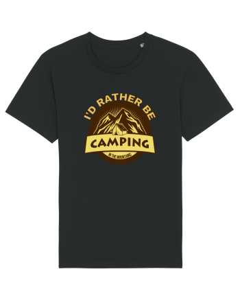 I'd Rather Be In The Mountains Black