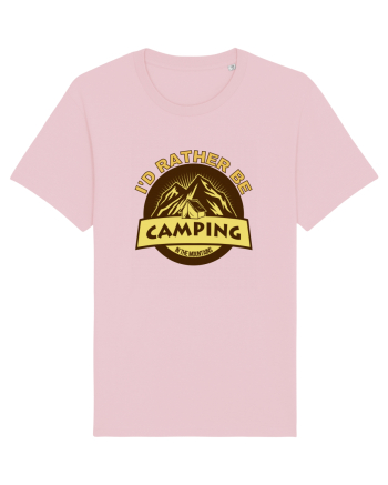 I'd Rather Be In The Mountains Cotton Pink