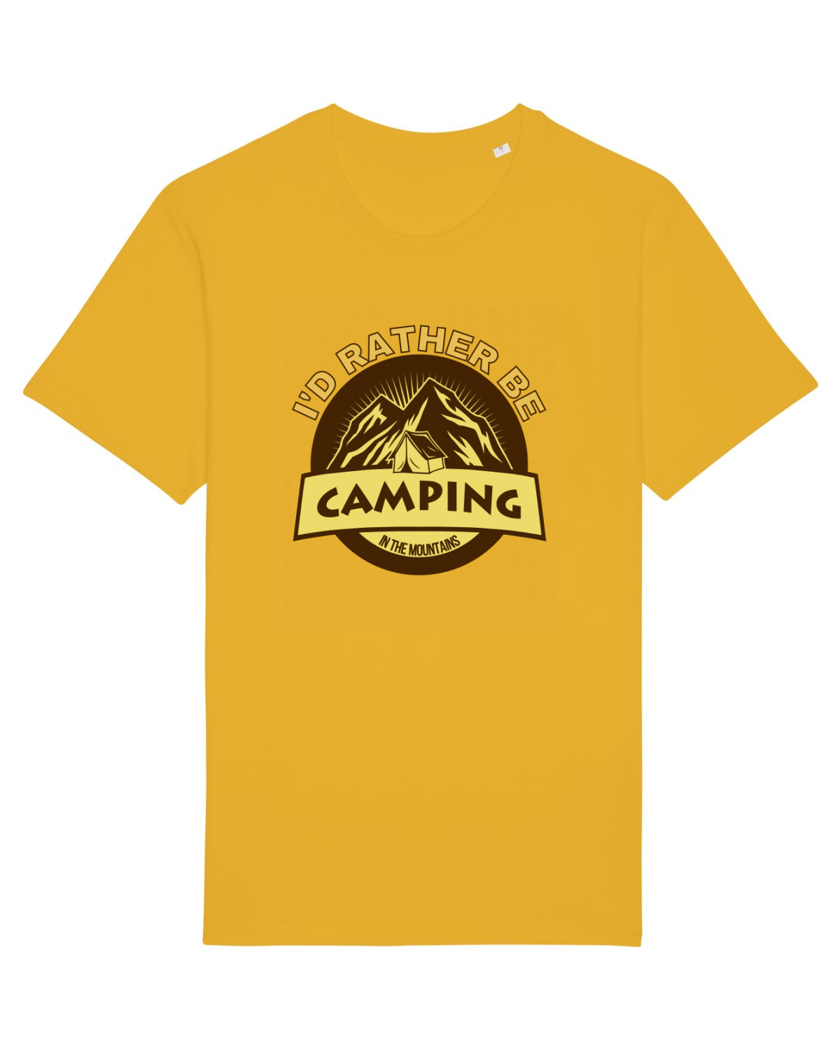 Tricou mânecă scurtă Unisex Rocker Spectra Yellow