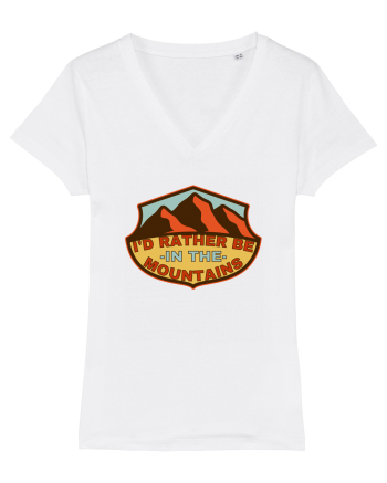I'd Rather Be In The Mountains White