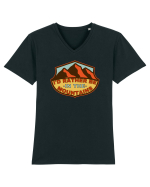 I'd Rather Be In The Mountains Tricou mânecă scurtă guler V Bărbat Presenter
