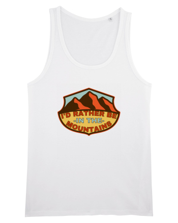 I'd Rather Be In The Mountains White