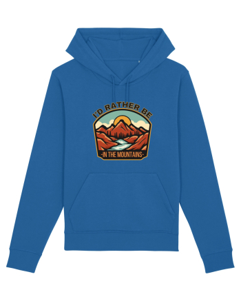 I'd Rather Be In The Mountains Royal Blue