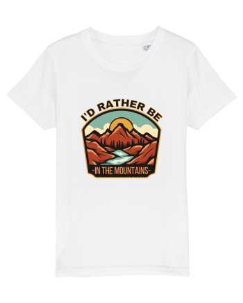 I'd Rather Be In The Mountains White