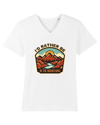 I'd Rather Be In The Mountains White