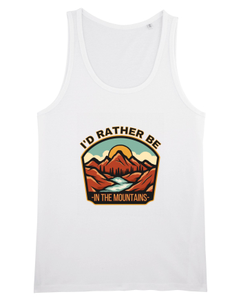 I'd Rather Be In The Mountains White