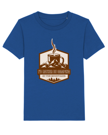 I'd Rather Be In The Mountains Majorelle Blue