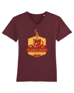 I'd Rather Be In The Mountains Tricou mânecă scurtă guler V Bărbat Presenter