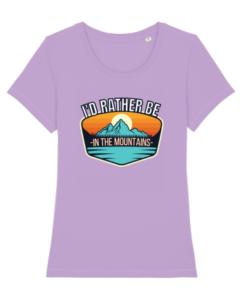 I'd Rather Be In The Mountains Lavender Dawn