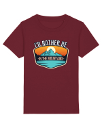 I'd Rather Be In The Mountains Tricou mânecă scurtă  Copii Mini Creator