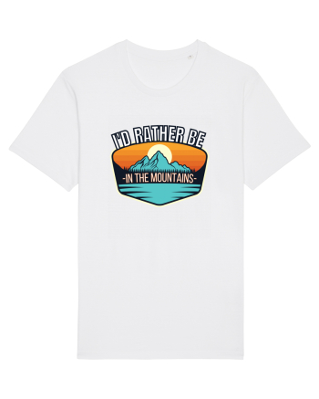 I'd Rather Be In The Mountains White