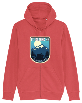 I'd Rather Be In The Mountains Carmine Red