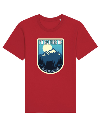 I'd Rather Be In The Mountains Red