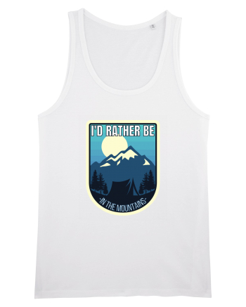 I'd Rather Be In The Mountains White