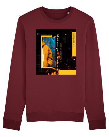 I believe in me Burgundy