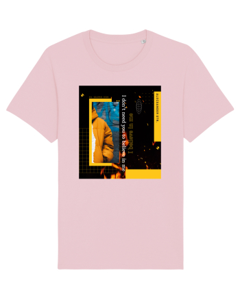 I believe in me Cotton Pink