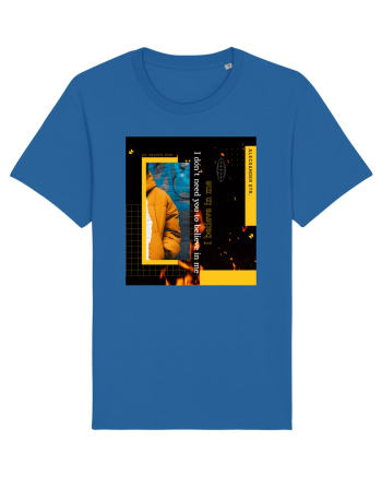 I believe in me Royal Blue