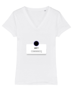 Why Tricou mânecă scurtă guler V Damă Evoker