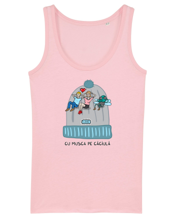 Cu musca pe căciulă... de Valentines Day Cotton Pink