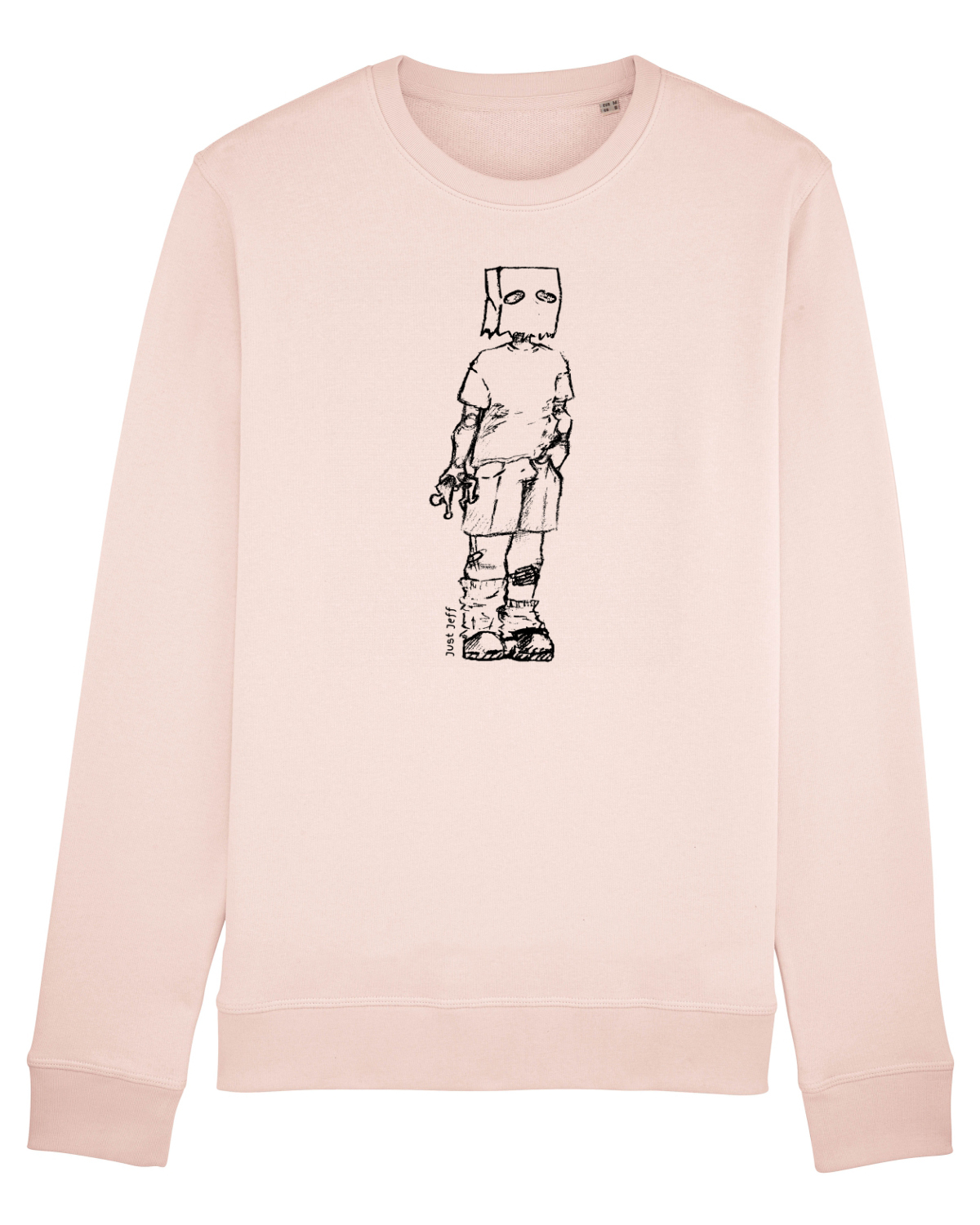Bluză mânecă lungă Unisex Rise Candy Pink