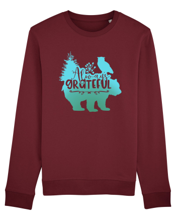Always Grateful Burgundy