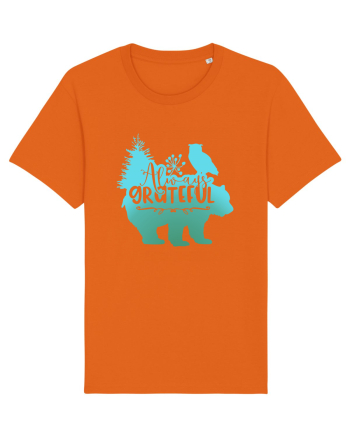 Always Grateful Bright Orange