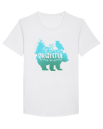 Always Grateful Tricou mânecă scurtă guler larg Bărbat Skater