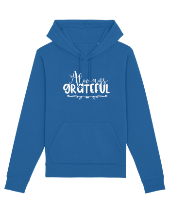 Always Grateful Royal Blue