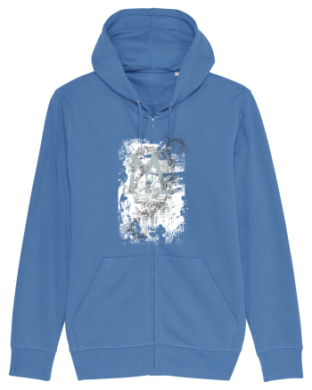 Chess Pieces Bright Blue