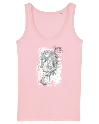 Chess Pieces Cotton Pink