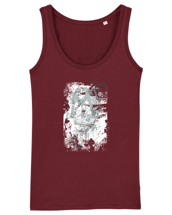 Chess Pieces Burgundy