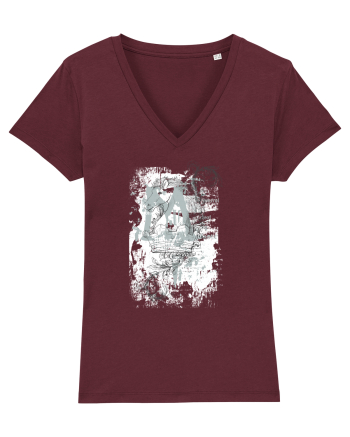 Chess Pieces Burgundy