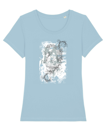 Chess Pieces Sky Blue