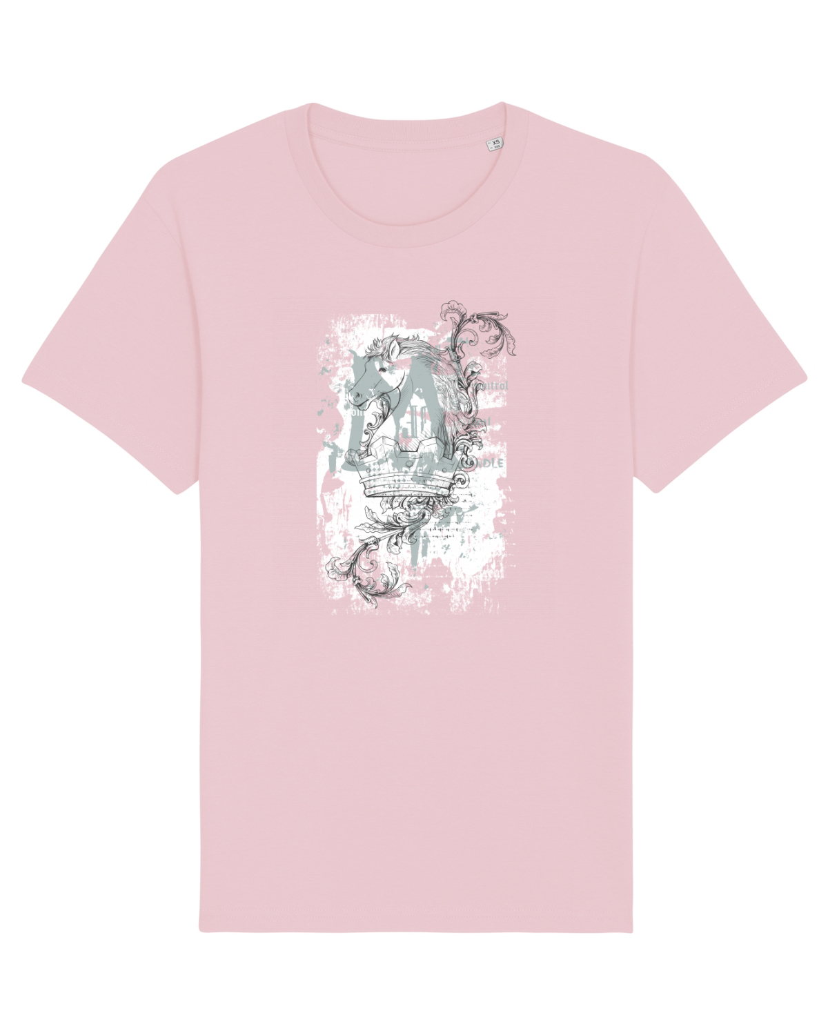 Tricou mânecă scurtă Unisex Rocker Cotton Pink
