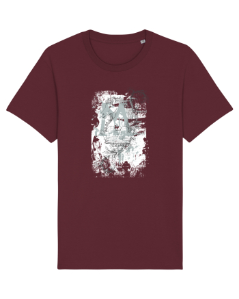 Chess Pieces Burgundy