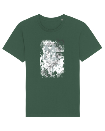 Chess Pieces Bottle Green