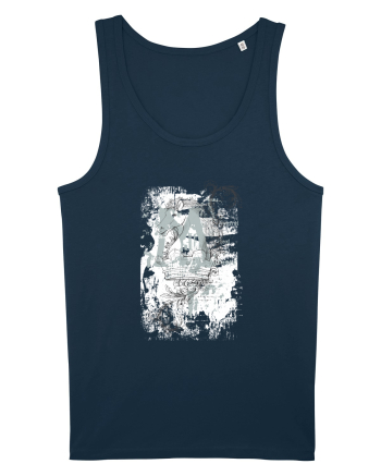 Chess Pieces Navy