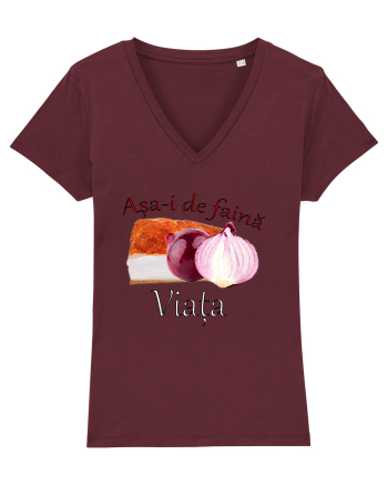 Asa-i de faina viata Burgundy
