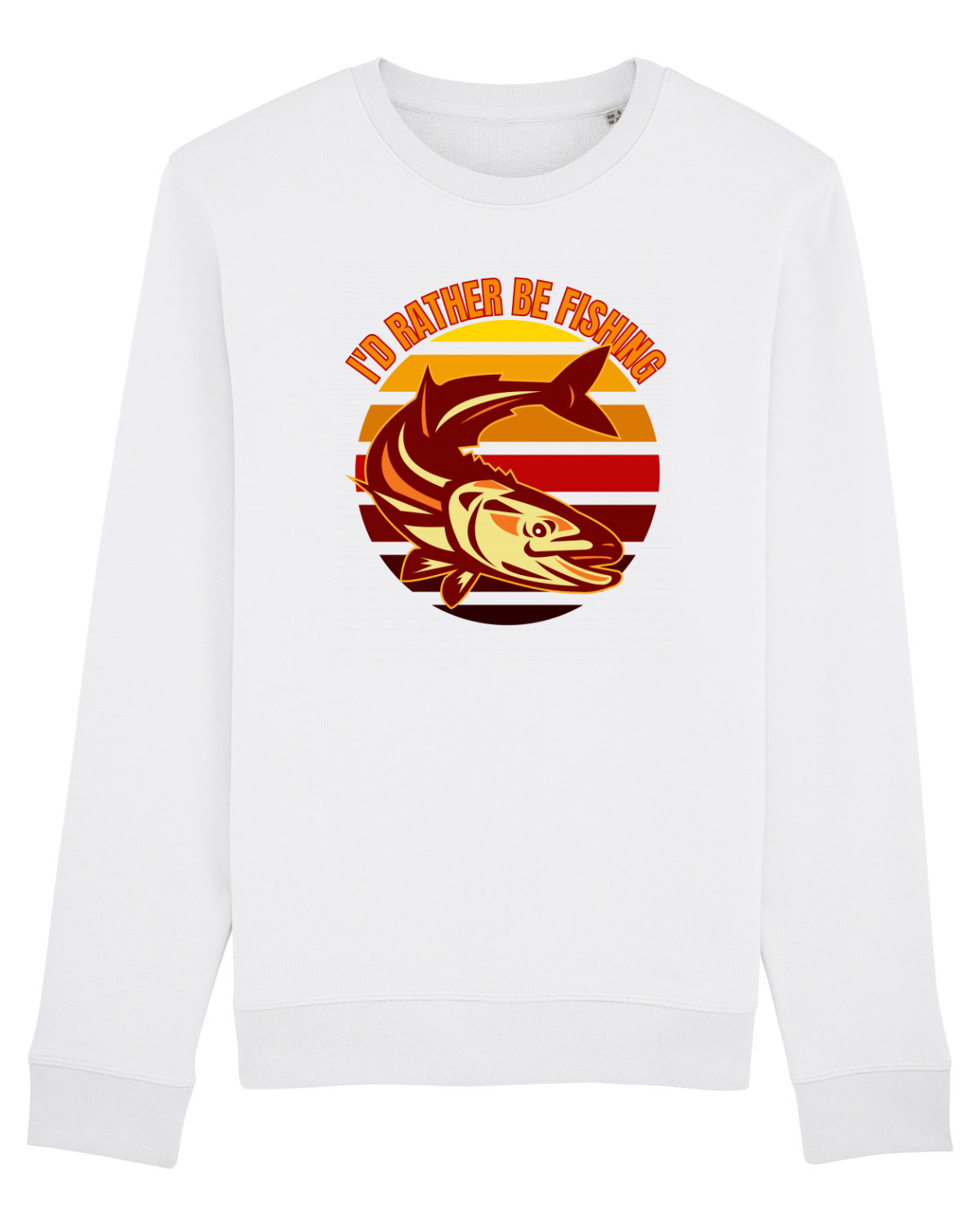 Bluză mânecă lungă Unisex Rise White