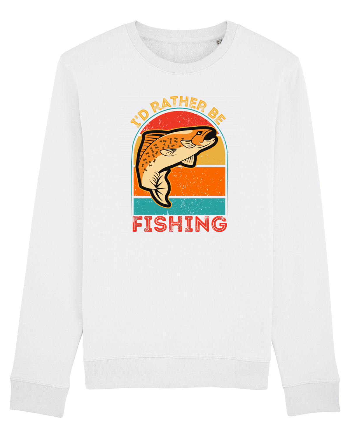 Bluză mânecă lungă Unisex Rise White