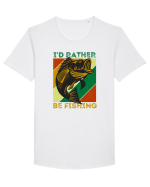 Pescari Tricou mânecă scurtă guler larg Bărbat Skater